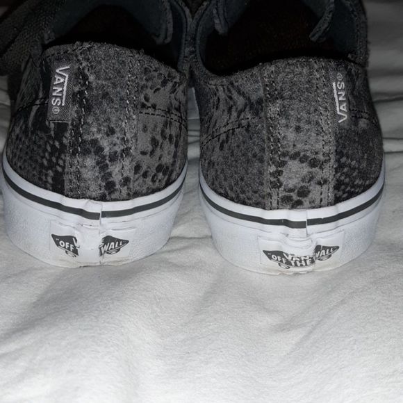 Vans Suede Snakeskin Skateboarding Shoes 8.5 - Picture 4 of 8